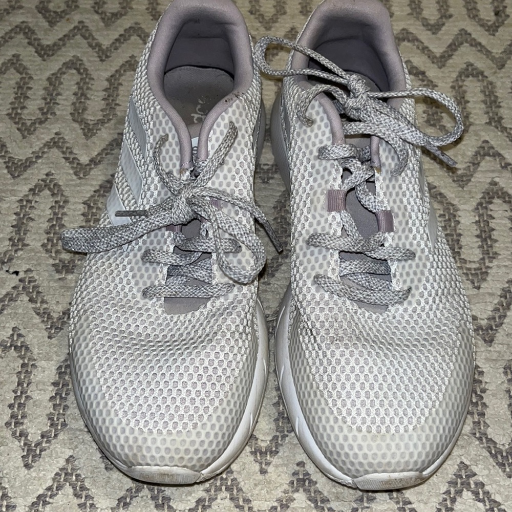 Light Purple/white adidas sneakers Size 7